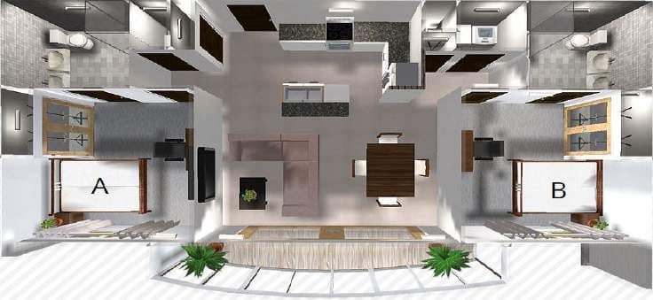 The Social  Floorplan